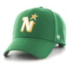 '47 BRAND Minnesota North Stars 47 Brand NHL MVP Adjustable Hat -Hockey Equipment Store 47 brand hats minnesota north stars 47 brand nhl mvp adjustable hat green osfa 28965416960066