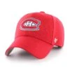 '47 BRAND Montreal Canadiens Alternate 47 Brand NHL MVP Adjustable Hat -Hockey Equipment Store 47 brand hats montreal canadiens alternate 47 brand nhl mvp adjustable hat osfm red 30400223346754