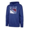 '47 BRAND New York Rangers 47 Brand Imprint Headline Pullover Mens Hoody -Hockey Equipment Store 47 brand hoodies new york rangers 47 brand imprint headline pullover mens hoody blue m 30060791889986