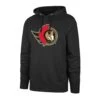 '47 BRAND Ottawa Senators 47 Brand Imprint Headline Pullover Mens Hoody -Hockey Equipment Store 47 brand hoodies ottawa senators 47 brand imprint headline pullover mens hoody black m 30060819382338