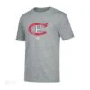 Montreal Canadiens Adidas Heritage Logo Mens Shirt -Hockey Equipment Store adidas shirts montreal canadiens adidas heritage logo mens shirt grey s 28744415608898