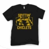 Spittin' Chiclets Fighter Shortsleeve Mens Shirt -Hockey Equipment Store bar stool sports shirts spittin chiclets fighter shortsleeve mens shirt black s 30340502257730