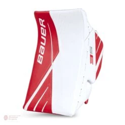 Bauer Supreme 3S Intermediate Goalie Blocker -Hockey Equipment Store bauer blockers bauer supreme 3s intermediate goalie blocker white red regular 28741216436290