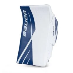 Bauer Supreme 3S Senior Goalie Blocker -Hockey Equipment Store bauer blockers bauer supreme 3s senior goalie blocker white blue regular 28741216272450