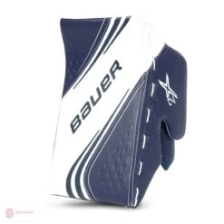 Bauer Vapor 2X Intermediate Goalie Blocker 28 Bauer Vapor 2X Intermediate Goalie Blocker -Hockey Equipment Store bauer blockers bauer vapor 2x intermediate goalie blocker white navy regular 28741217255490
