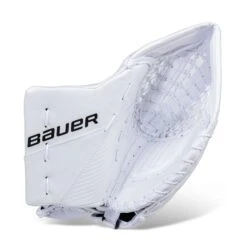 Bauer Supreme 3S Intermediate Goalie Catcher -Hockey Equipment Store bauer catchers bauer supreme 3s intermediate goalie catcher white full right 28743621607490