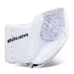 Bauer Supreme UltraSonic Senior Goalie Catcher 26 Bauer Supreme UltraSonic Senior Goalie Catcher -Hockey Equipment Store bauer catchers bauer supreme ultrasonic senior goalie catcher white full right 28743621902402