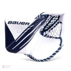 Bauer Vapor 3X Intermediate Goalie Catcher 25 Bauer Vapor 3X Intermediate Goalie Catcher -Hockey Equipment Store bauer catchers bauer vapor 3x intermediate goalie catcher white navy regular 28743626686530