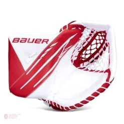 Bauer Vapor 3X Intermediate Goalie Catcher 23 Bauer Vapor 3X Intermediate Goalie Catcher -Hockey Equipment Store bauer catchers bauer vapor 3x intermediate goalie catcher white red regular 28743626620994