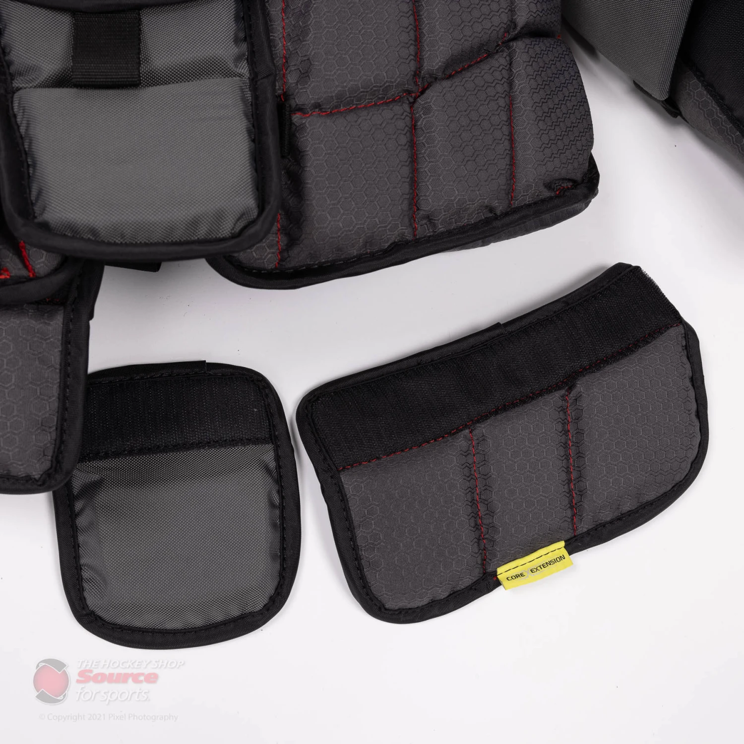 Bauer Vapor HyperLite Senior Chest & Arm Protector - Red 10 Bauer Vapor HyperLite Senior Chest & Arm Protector - Red - Image 8