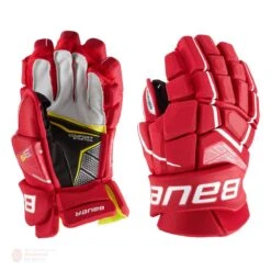 Bauer Supreme 3S Senior Hockey Gloves -Hockey Equipment Store bauer gloves bauer supreme 3s senior hockey gloves red 14 28743840366658