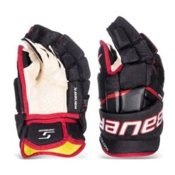 Bauer Supreme Matrix Senior Hockey Gloves 24 Bauer Supreme Matrix Senior Hockey Gloves -Hockey Equipment Store bauer gloves bauer supreme matrix senior hockey gloves black red 15 30597290754114