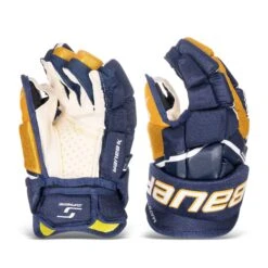 Bauer Supreme Matrix Senior Hockey Gloves 27 Bauer Supreme Matrix Senior Hockey Gloves -Hockey Equipment Store bauer gloves bauer supreme matrix senior hockey gloves navy gold 14 30597290983490