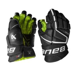Bauer Vapor 3X Junior Hockey Gloves -Hockey Equipment Store bauer gloves bauer vapor 3x junior hockey gloves black white 10 29160852619330