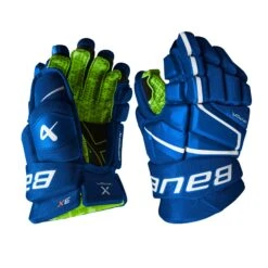 Bauer Vapor 3X Junior Hockey Gloves -Hockey Equipment Store bauer gloves bauer vapor 3x junior hockey gloves blue 10 29359205744706
