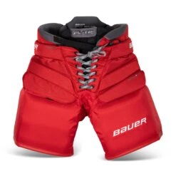 Bauer Elite Senior Goalie Pants S21 -Hockey Equipment Store bauer goalie pants bauer elite senior goalie pants red s 30201775620162