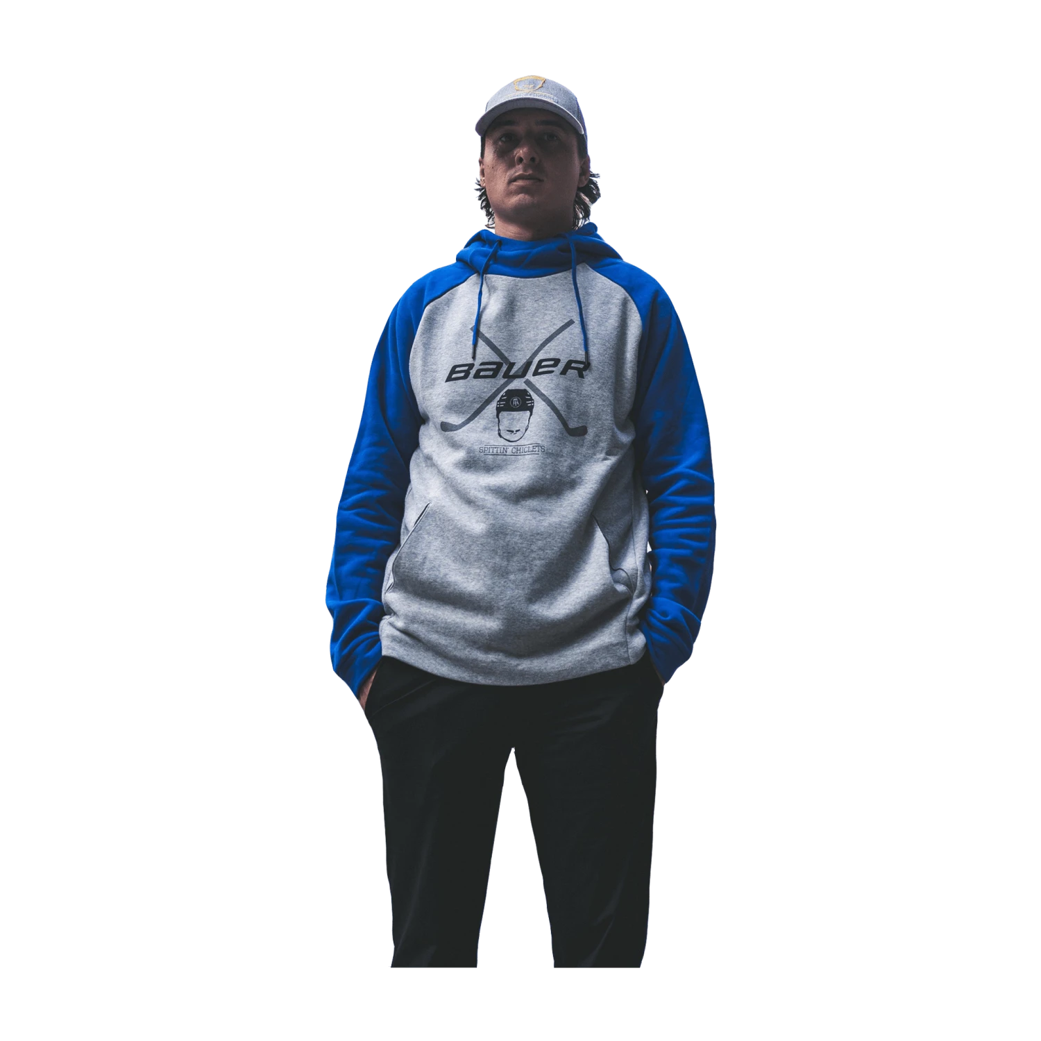 Bauer Spittin' Chiclets Colab Mens Hoodie 3 Bauer Spittin' Chiclets Colab Mens Hoodie