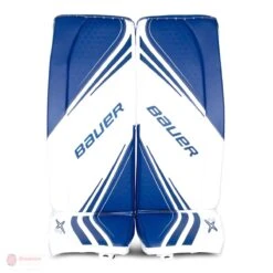 Bauer Vapor 2X Intermediate Goalie Leg Pads -Hockey Equipment Store bauer leg pads bauer vapor 2x intermediate goalie leg pads white blue s 30 28744283816002