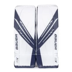 Bauer Vapor 3X Intermediate Goalie Leg Pads -Hockey Equipment Store bauer leg pads bauer vapor 3x intermediate goalie leg pads white navy l 32 28744284471362
