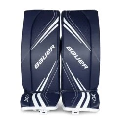 Bauer Vapor X2.7 Junior Goalie Leg Pads -Hockey Equipment Store bauer leg pads bauer vapor x2 7 junior goalie leg pads navy m 28 28744286142530