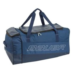 Bauer Premium Junior Wheel Hockey Bag -Hockey Equipment Store bauer wheeled hockey bags bauer premium junior wheel hockey bag navy jr 30616339349570