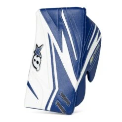 Brian's OPTiK 2 Pro Senior Goalie Blocker -Hockey Equipment Store brian s blockers brian s optik 2 pro senior goalie blocker white blue regular 28741221023810