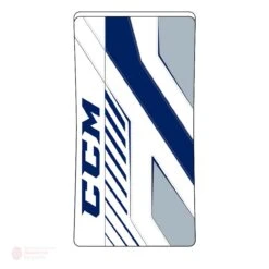 CCM Axis A1.9 Intermediate Goalie Blocker -Hockey Equipment Store ccm blockers ccm axis a1 9 intermediate goalie blocker white white navy silver regular 28741223481410