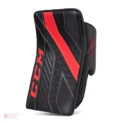 CCM Axis Senior Goalie Blocker -Hockey Equipment Store ccm blockers ccm axis senior goalie blocker black red black regular 28741224890434