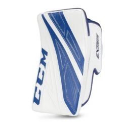 CCM Extreme Flex 4 Pro Senior Goalie Blocker -Hockey Equipment Store ccm blockers ccm extreme flex 4 pro senior goalie blocker white white blue regular 28741225414722