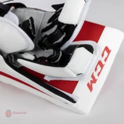 CCM Extreme Flex E5.5 Youth Goalie Blocker -Hockey Equipment Store ccm blockers ccm extreme flex e5 5 youth goalie blocker 27988474003522