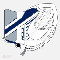 CCM Axis A1.9 Intermediate Goalie Catcher -Hockey Equipment Store ccm catchers ccm axis a1 9 intermediate goalie catcher white white navy silver regular 14023704346690