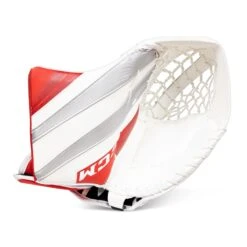 CCM Extreme Flex 5 Senior Goalie Catcher - 600 Break Angle -Hockey Equipment Store ccm catchers ccm extreme flex 5 senior goalie catcher 600 break angle white red silver regular 28743588020290