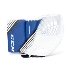 CCM YTFlex 2 Youth Goalie Catcher -Hockey Equipment Store ccm catchers ccm ytflex 2 youth goalie catcher white blue black regular 28743614857282
