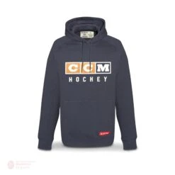 CCM Classic Fleece Mens Hoodie -Hockey Equipment Store ccm hoodies ccm classic fleece mens hoodie navy l 28758920200258