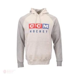 CCM Classic Fleece Mens Hoodie -Hockey Equipment Store ccm hoodies ccm classic fleece mens hoodie oatmeal heather s 28758920724546