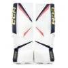 CCM Axis 2 Senior Goalie Leg Pads -Hockey Equipment Store ccm leg pads ccm axis 2 senior goalie leg pads white navy red gold 34 1 29016421138498