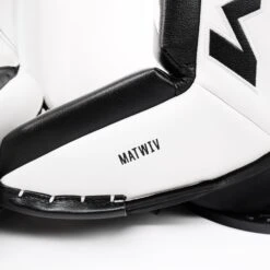 CCM Extreme Flex 5 Senior Goalie Leg Pads - "Pro" Stock - Cam Matwiv 10 CCM Extreme Flex 5 Senior Goalie Leg Pads - "Pro" Stock - Cam Matwiv -Hockey Equipment Store ccm leg pads ccm extreme flex 5 senior goalie leg pads pro stock cam matwiv white black 33 2 5 29000923054146