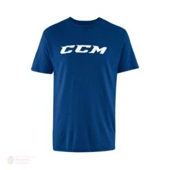 CCM Logo ID Mens Shortsleeve Shirt -Hockey Equipment Store ccm shirts ccm logo id mens shortsleeve shirt navy white s 28744393719874