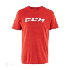 CCM Tri-Blend Logo Mens Shirt -Hockey Equipment Store ccm shirts ccm tri blend logo mens shirt red s 28744396177474