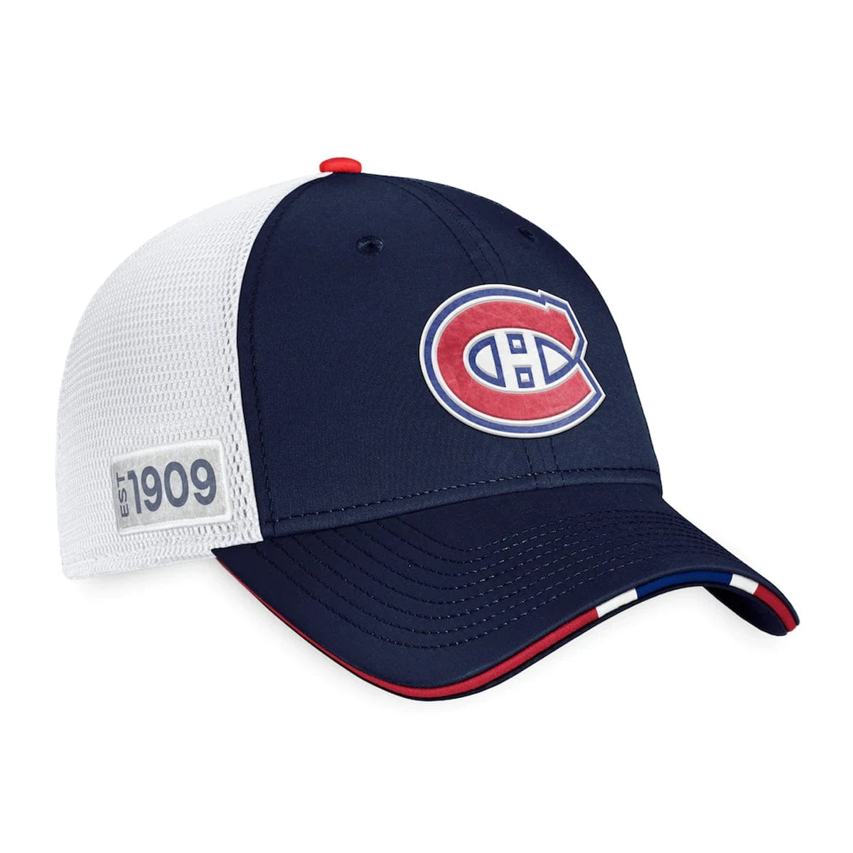 Montreal Canadiens Fanatics Authentic Pro Draft Structured Trucker Hat 5 Montreal Canadiens Fanatics Authentic Pro Draft Structured Trucker Hat - Image 3