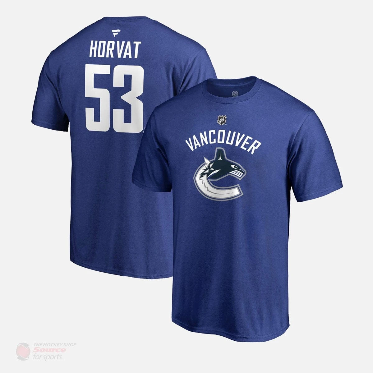 Vancouver Canucks Fanatics Authentic Name & Number Mens Shirt (2018) - Bo Horvat 4 Vancouver Canucks Fanatics Authentic Name & Number Mens Shirt (2018) - Bo Horvat - Image 2