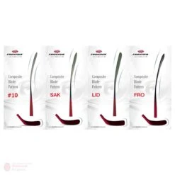 Frontier F-Blue ABS Standard Senior Wood Hockey Blade -Hockey Equipment Store frontier stick blades frontier f blue abs standard senior wood hockey blade 4526273527874