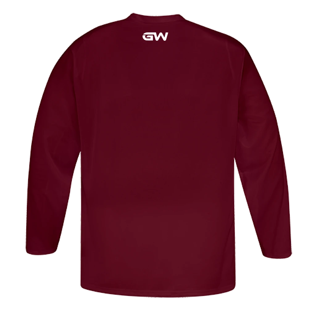 GameWear GW5500 ProLite Series Junior Hockey Practice Jersey - Crimson 4 GameWear GW5500 ProLite Series Junior Hockey Practice Jersey - Crimson - Image 2