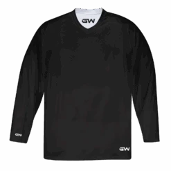 GameWear GW7500 ProLite Series Reversible Junior Hockey Practice Jersey - Black / White