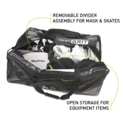 Grit Airbox Sumo Senior Goalie Carry Bag -Hockey Equipment Store grit carry goalie bags grit airbox sumo senior goalie carry bag black sr 14649974161474