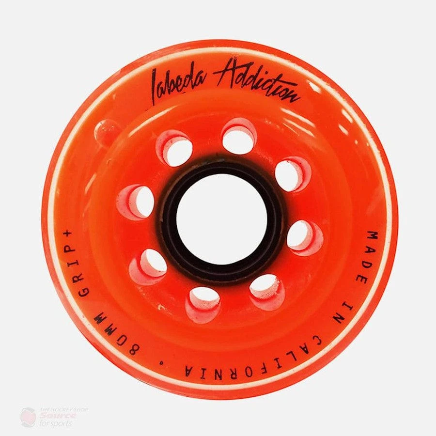 Labeda Addiction Roller Hockey Wheels - Orange (78A) 3 Labeda Addiction Roller Hockey Wheels - Orange (78A)