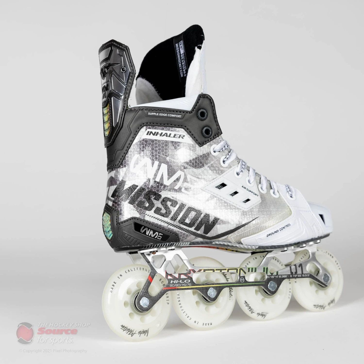 Mission Inhaler WM01 Senior Roller Hockey Skates 4 Mission Inhaler WM01 Senior Roller Hockey Skates - Image 2