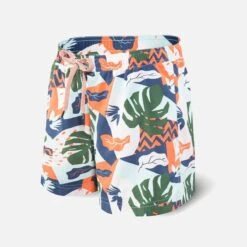 Saxx Cannonball Aqua Cut Collage 5" Swim Shorts -Hockey Equipment Store saxx shorts saxx cannonball aqua cut collage 5 swim shorts 14123819466818