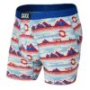 Saxx Ultra Boxers - Multi Destination Unknown -Hockey Equipment Store saxx underwear saxx ultra boxers multi destination unknown blue red s 29810998280258
