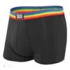 Saxx Undercover Boxers - Black Rainbow (Trunk Fit) 2 Saxx Undercover Boxers - Black Rainbow (Trunk Fit) -Hockey Equipment Store saxx underwear saxx undercover boxers black rainbow trunk fit black xl 28744434483266